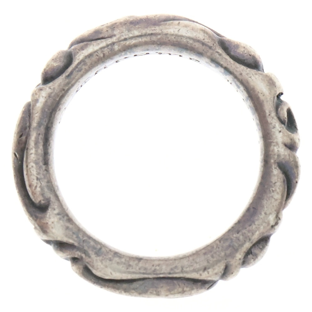 CHROME HEARTS(クロムハーツ) SCRL BAND スクロールバンド リング シルバー BCA351 8.5号