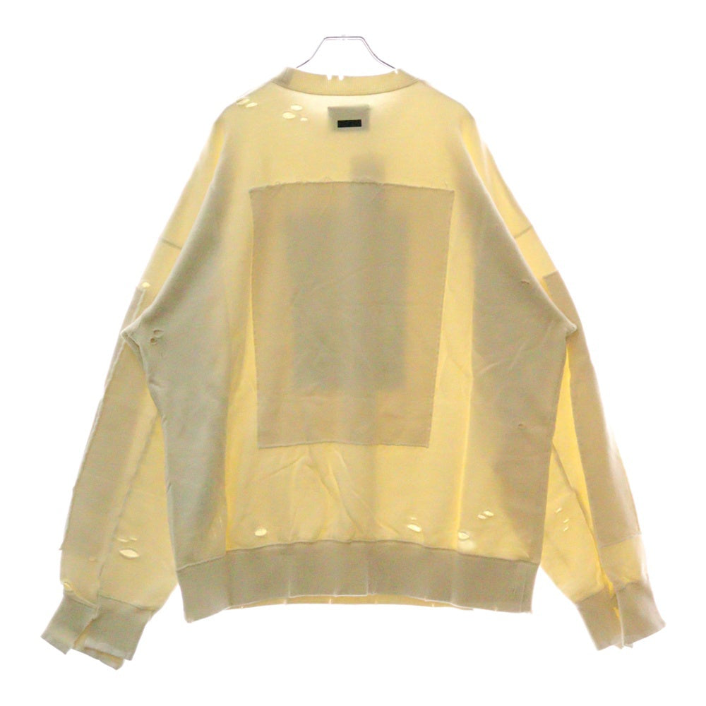 Stein(シュタイン) OVERSIZED REBUILD SWEAT LS オーバーサイズド リビルド スウェット クルーネックスウェット ホワイト ST.525-1