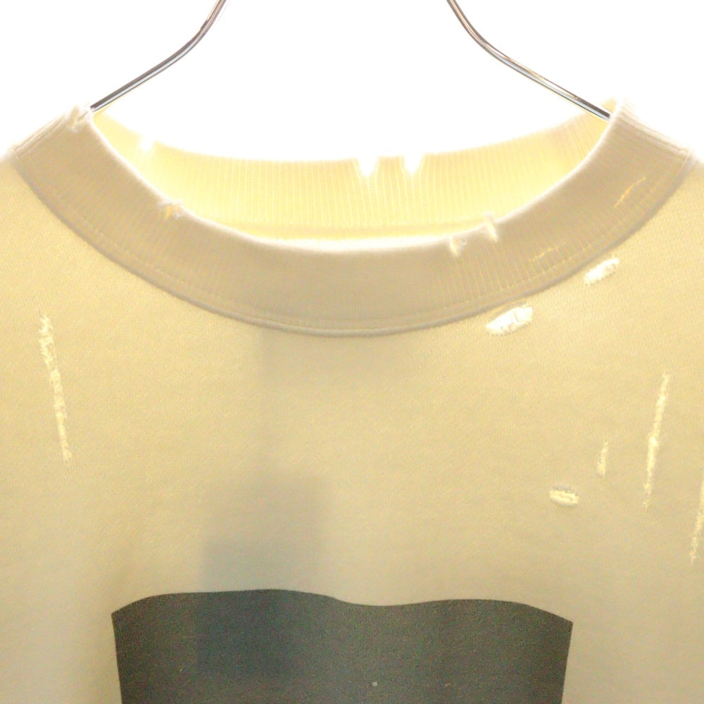 Stein(シュタイン) OVERSIZED REBUILD SWEAT LS オーバーサイズド リビルド スウェット クルーネックスウェット ホワイト ST.525-1