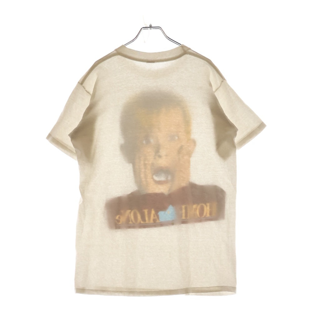 VINTAGE(ヴィンテージ) 90s HOMEALONE ホームアローン フロントプリント 半袖Tシャツ カットソー ホワイト