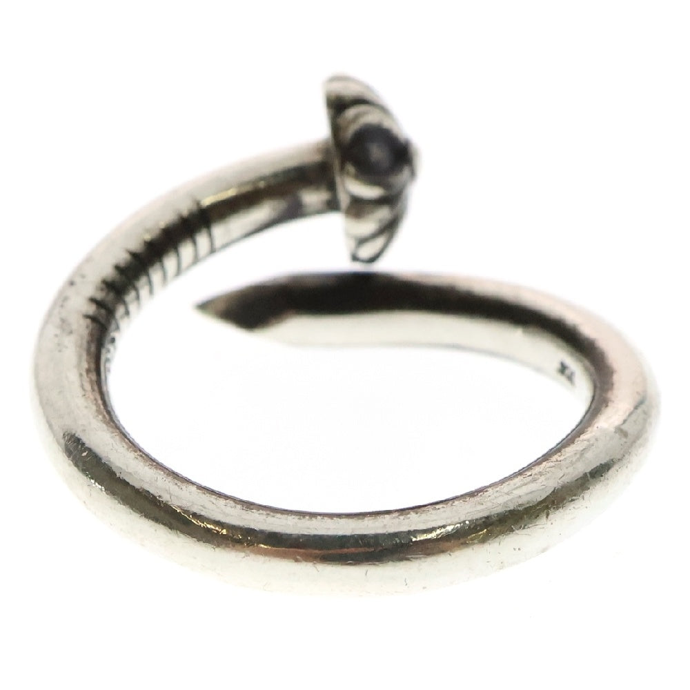 CHROME HEARTS(クロムハーツ) NAIL CRSBALL ネイル クロスボール リング シルバー BCA349