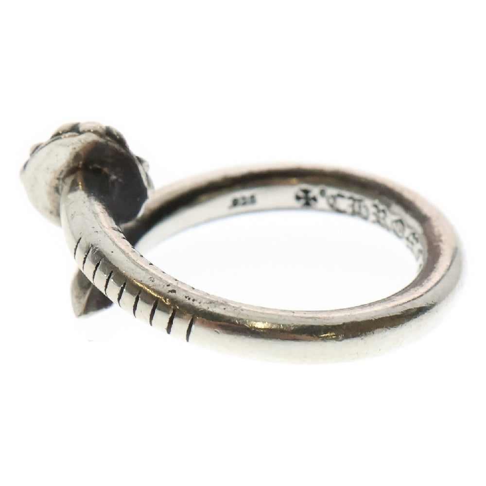 CHROME HEARTS(クロムハーツ) NAIL CRSBALL ネイル クロスボール リング シルバー BCA349