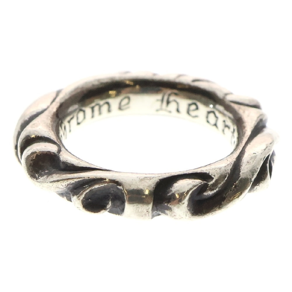 CHROME HEARTS(クロムハーツ) SCRL BAND スクロールバンド リング シルバー BCA351
