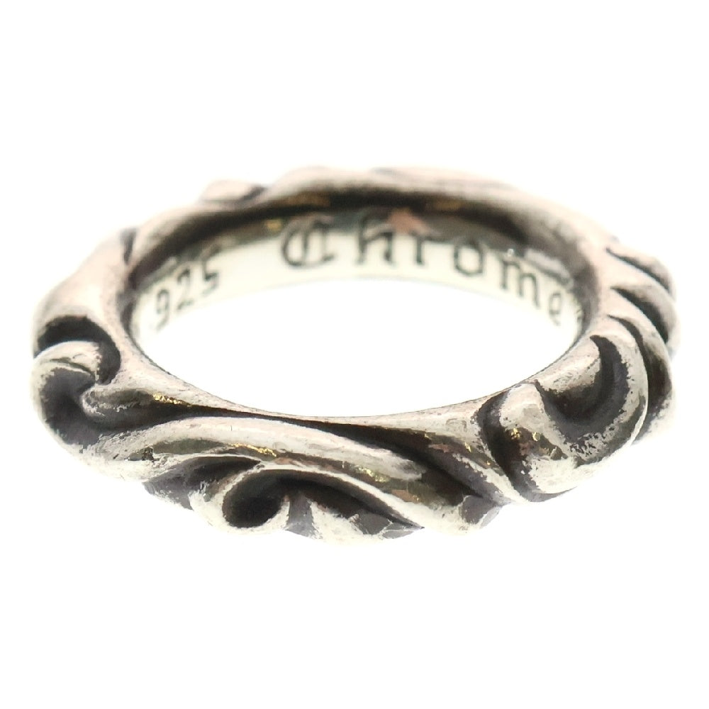 CHROME HEARTS(クロムハーツ) SCRL BAND スクロールバンド リング シルバー BCA351