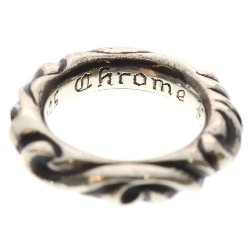 CHROME HEARTS(クロムハーツ) SCRL BAND スクロールバンド リング シルバー BCA351