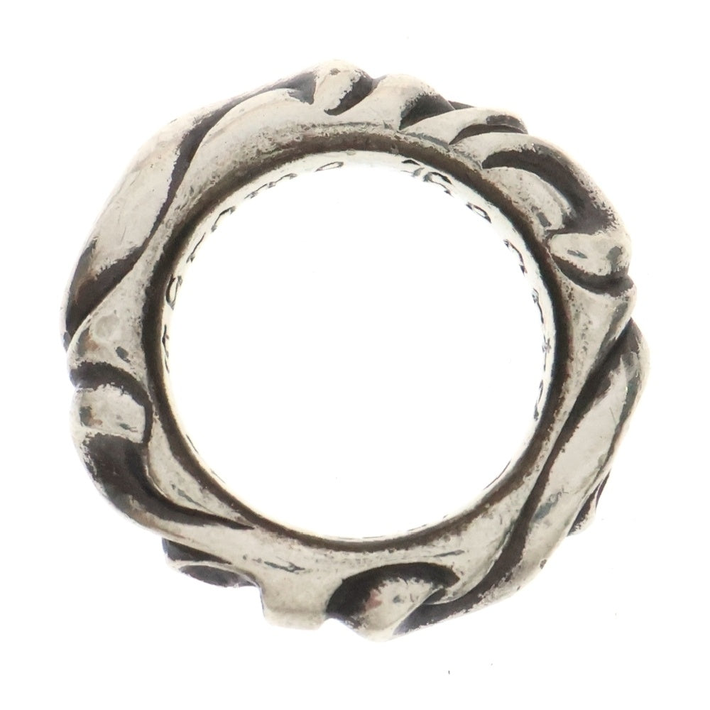 CHROME HEARTS(クロムハーツ) SCRL BAND スクロールバンド リング シルバー BCA351