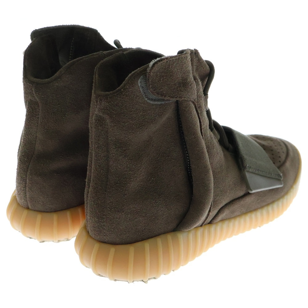adidas(アディダス) YEEZY BOOST 750 LIGHT BROWN GUM CHOCOLATE BY2456 イージーブースト750 チョコレート ハイカットスニーカー ブラウン US8/26cm