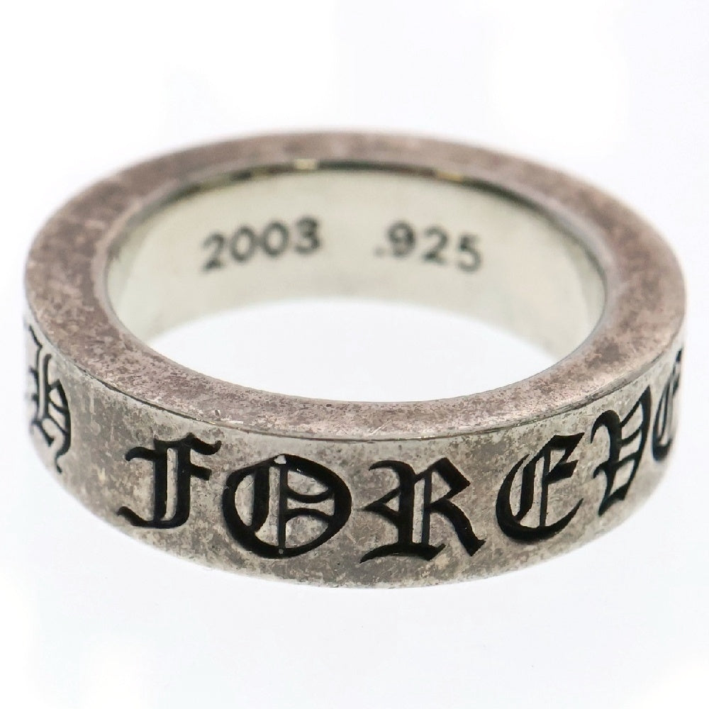 CHROME HEARTS(クロムハーツ) 6mm SPACER FOREVER 6mmスペーサーリング フォーエバーシルバー BCA337