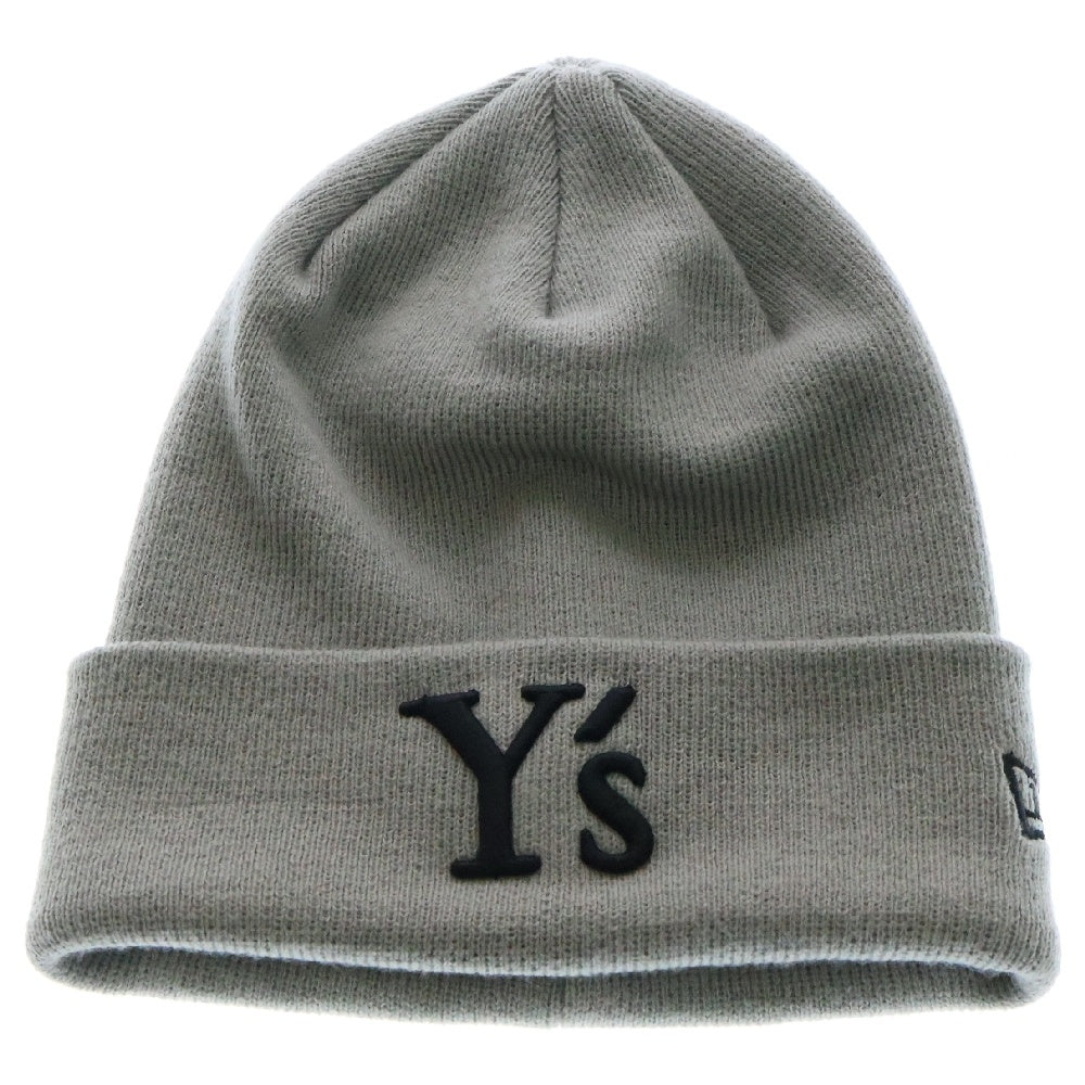Y's(ワイズ) × New Era BASIC CUFF KNIT ベーシック カフニット ニット帽 ビーニー グレー Y0-H22-996