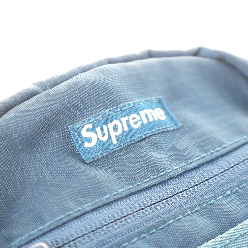 SUPREME(シュプリーム) 17SS Small Shoulder Bag スモールショルダーバッグ ポーチ ブルー