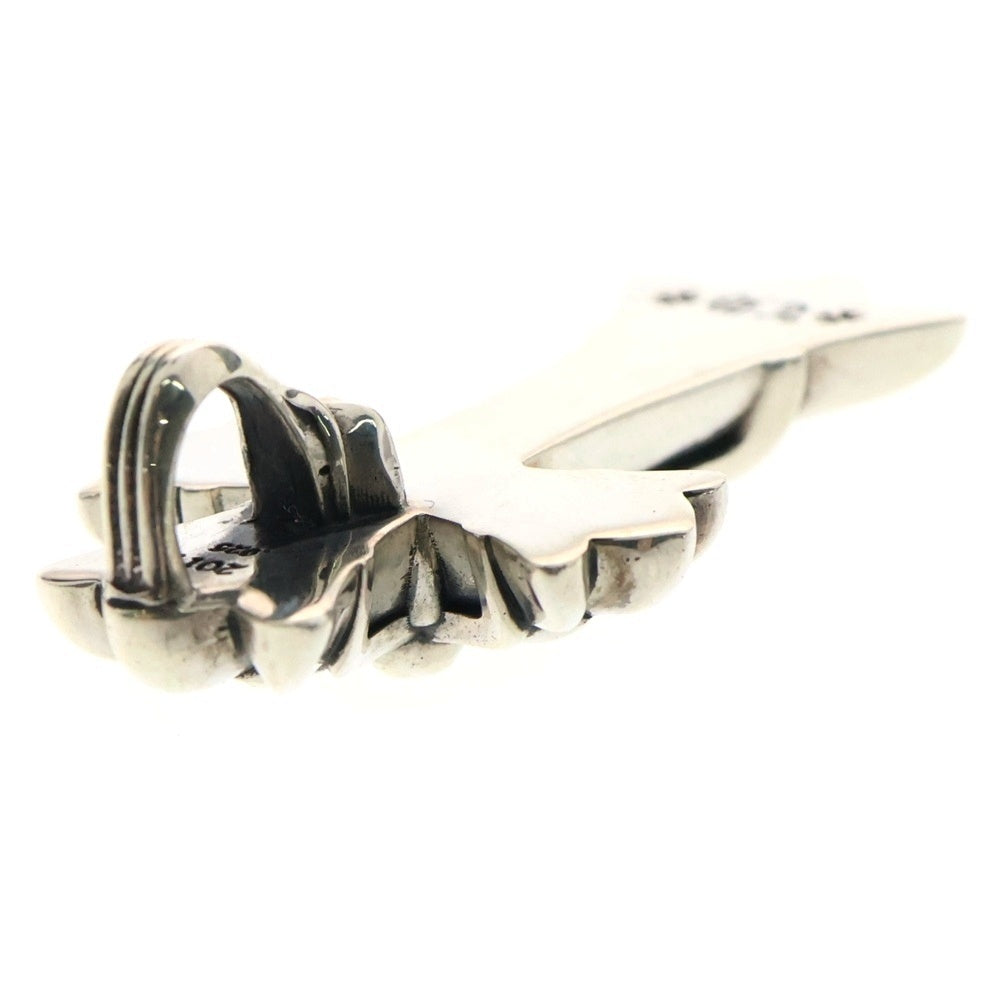 CHROME HEARTS(クロムハーツ) DBL CH CRS SML スモール ダブルCHクロスペンダントトップ シルバー BCA247