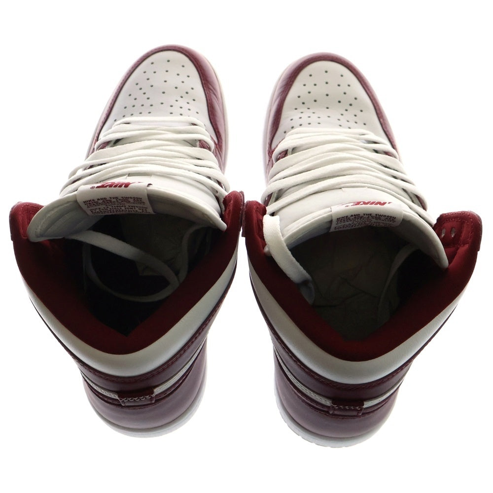 NIKE(ナイキ) AIR JORDAN 1 RETRO HIGH OG ARTISANAL RED エアジョーダン1 レトロ アーティザナルレッド ハイカットスニーカー US9.5/27.5cm DZ5485-160