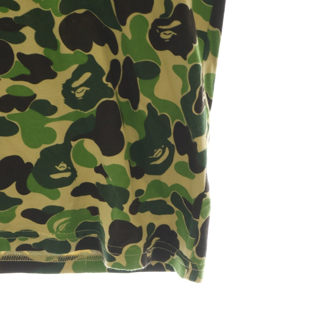 A BATHING APE(アベイシングエイプ) BAPE ABC CAMO MULTI ベイプ カモ柄 マルチプリント半袖Tシャツ カットソー カーキ/グリーン 001CSH201032X