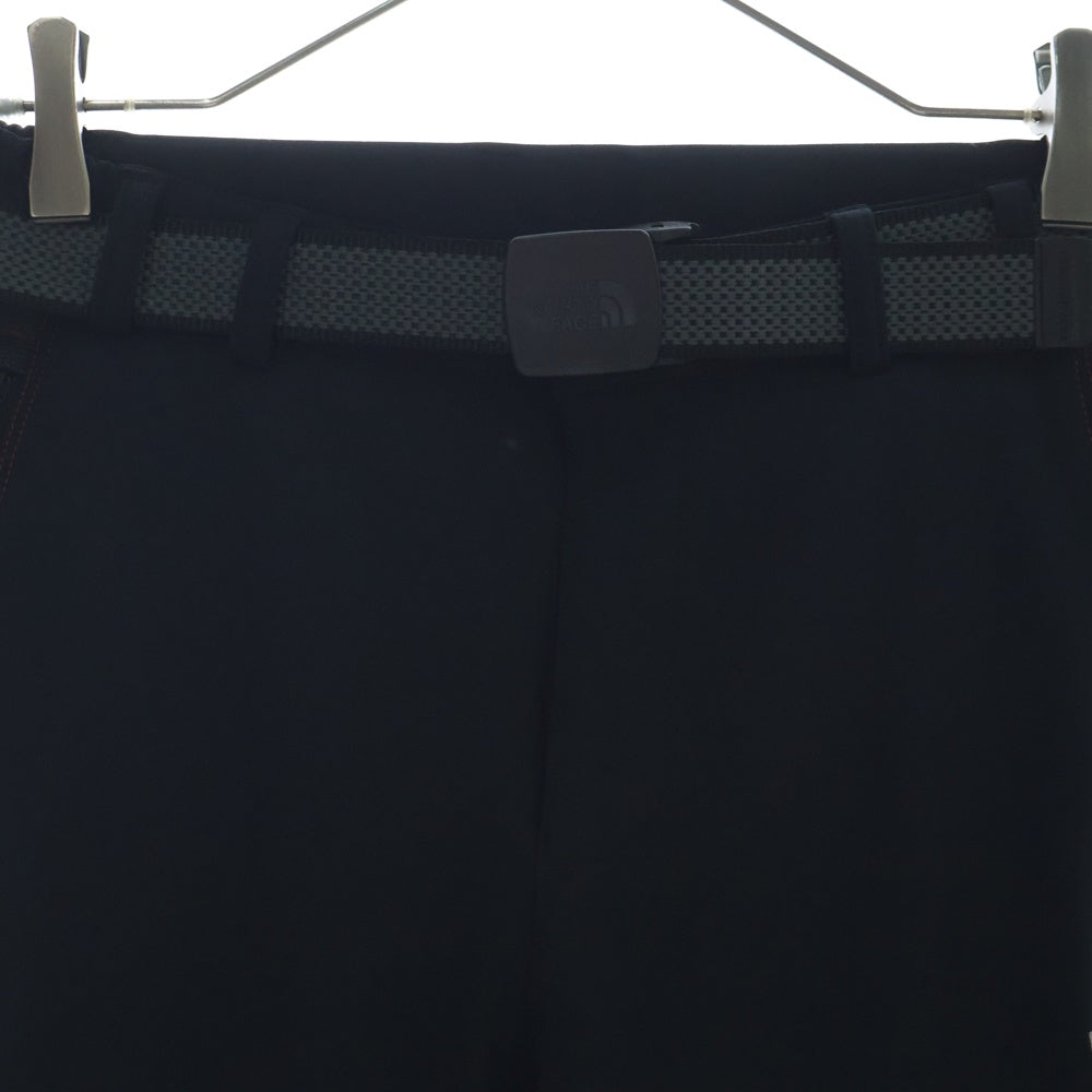 THE NORTH FACE(ザノースフェイス) ナイロンパンツ フリース WINDSTOPPER ブラック/レッド
