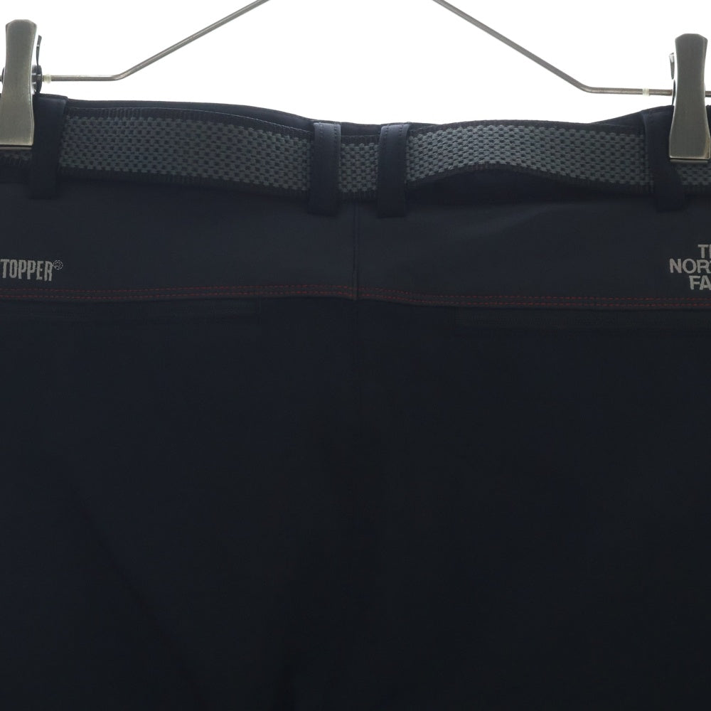 THE NORTH FACE(ザノースフェイス) ナイロンパンツ フリース WINDSTOPPER ブラック/レッド