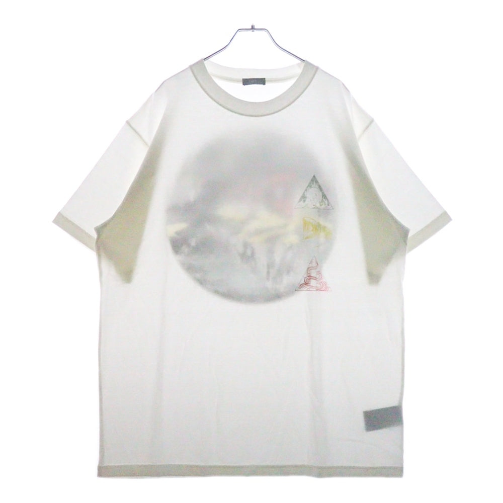 DIOR(ディオール) 23AW アステロディオール プリント半袖Tシャツ カットソー ホワイト 393J696D0817