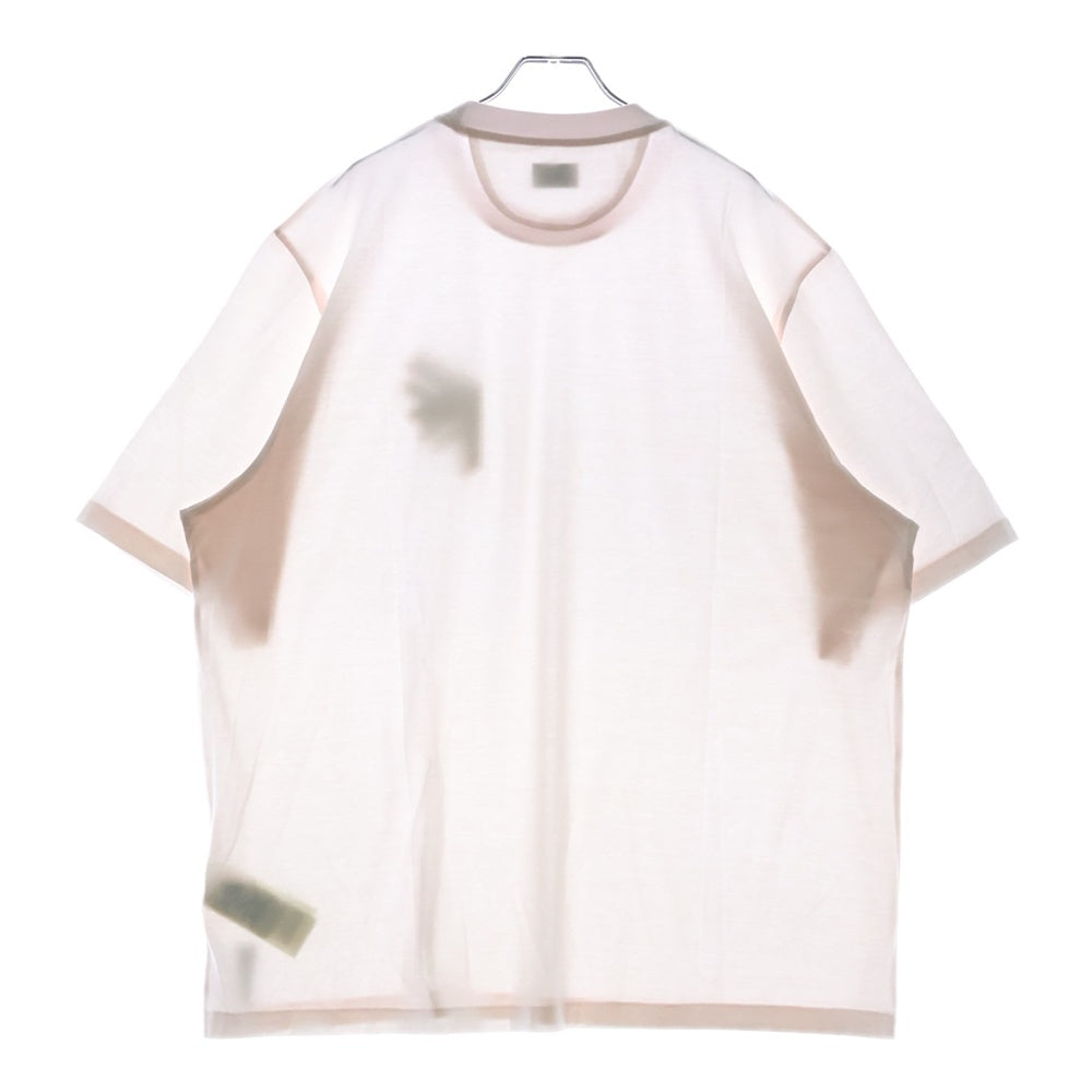 FENDI(フェンディ) Fロゴパッチ 半袖Tシャツ カットソー クリーム FY1217 APMC