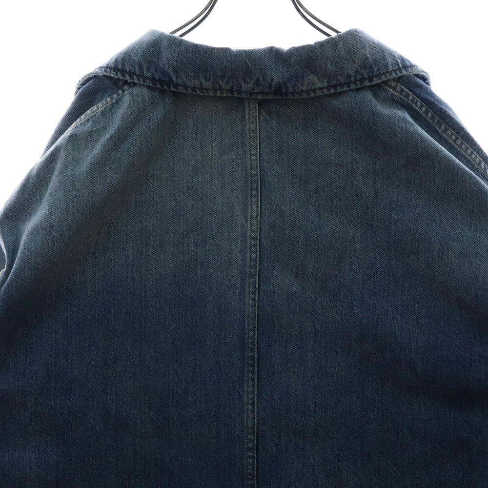 FENDI(フェンディ) 23SS Denim Jacket カットオフダメージ加工  デニムジャケット インディゴFW1225 AN4W