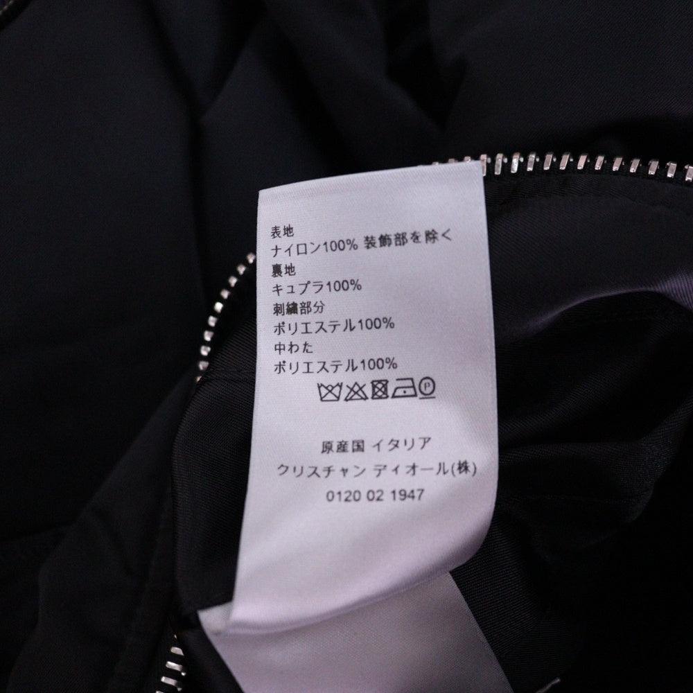 DIOR(ディオール) 20AW AND JUDY BLAME ジュディ ブレイム ツートンカラー ボンバージャケット ブルゾン バイカラー ブラック/ネイビー 043C430A4978