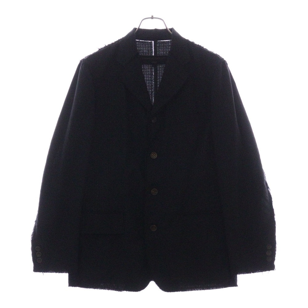 COMME des GARCONS HOMME(コムデギャルソンオム) 03'S ダメージ加工 テーラードジャケット ブラック HJ-J020