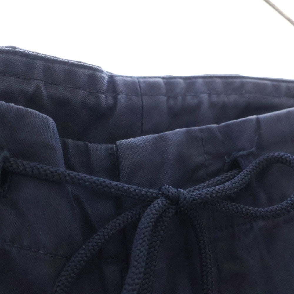 Maison Martin Margiela(メゾンマルタンマルジェラ) 13AW ドローストリングパンツ コットン ネイビー S30KA0322