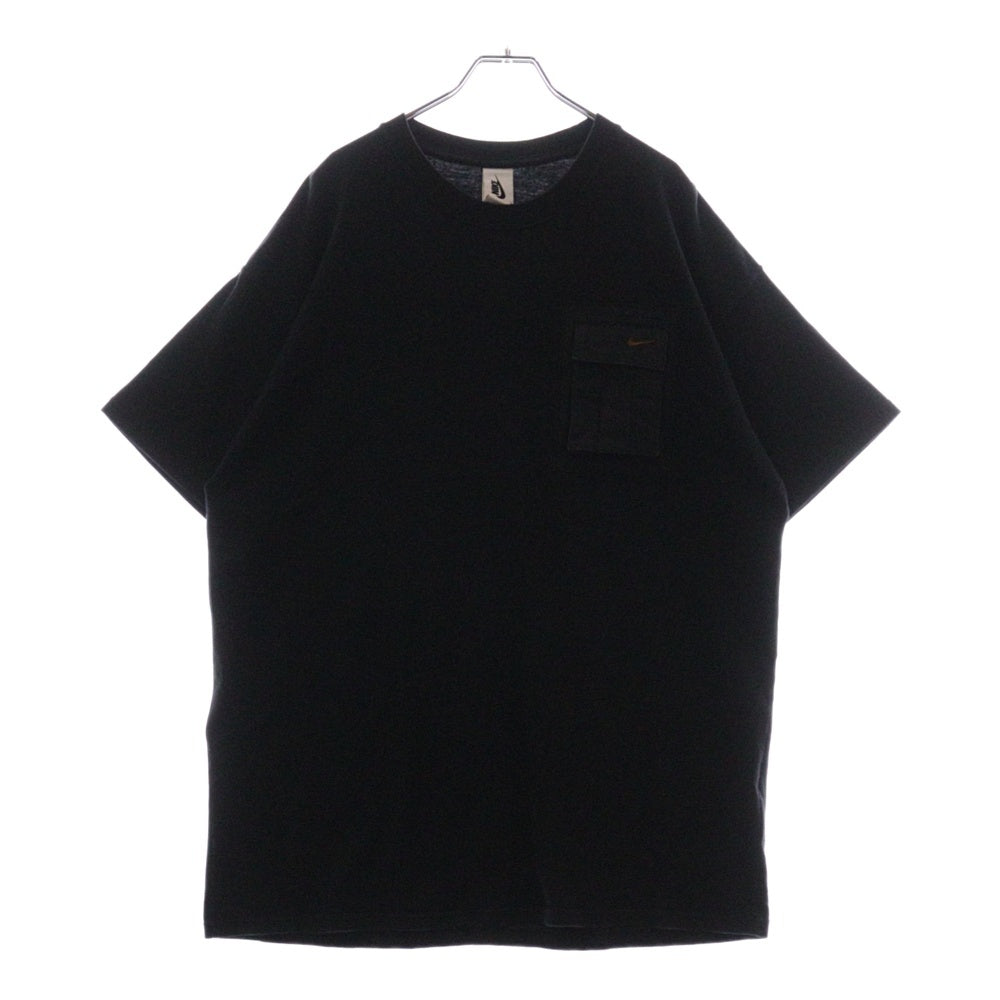 NIKE(ナイキ) 20SS×TRAVIS SCOTT NRG Ag Tee CU0460-010 トラヴィススコット カクタスジャック ポケット半袖Tシャツ カットソー ブラック