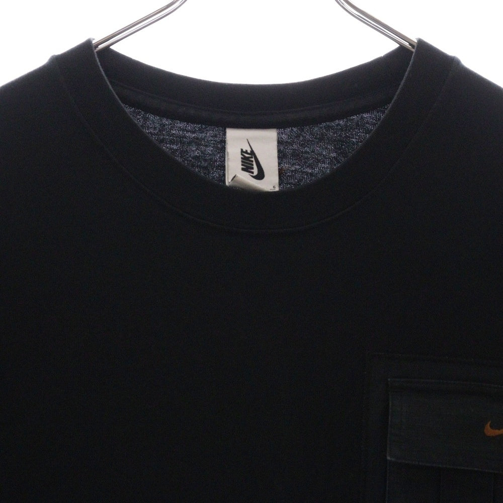 NIKE(ナイキ) 20SS×TRAVIS SCOTT NRG Ag Tee CU0460-010 トラヴィススコット カクタスジャック ポケット半袖Tシャツ カットソー ブラック