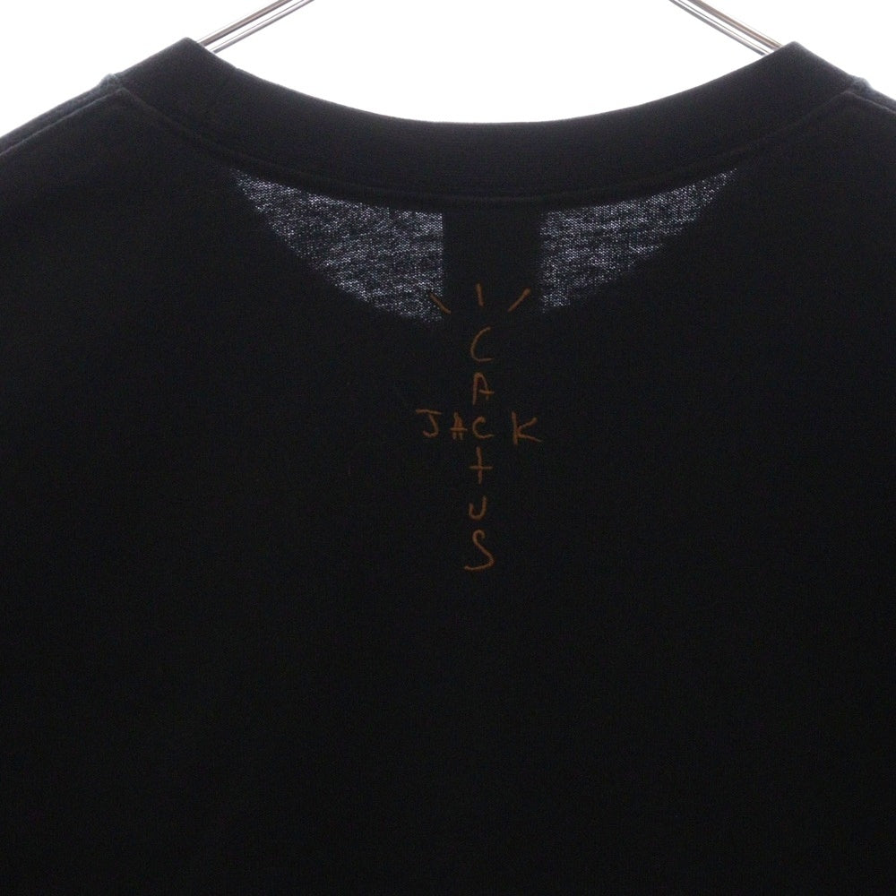 NIKE(ナイキ) 20SS×TRAVIS SCOTT NRG Ag Tee CU0460-010 トラヴィススコット カクタスジャック ポケット半袖Tシャツ カットソー ブラック