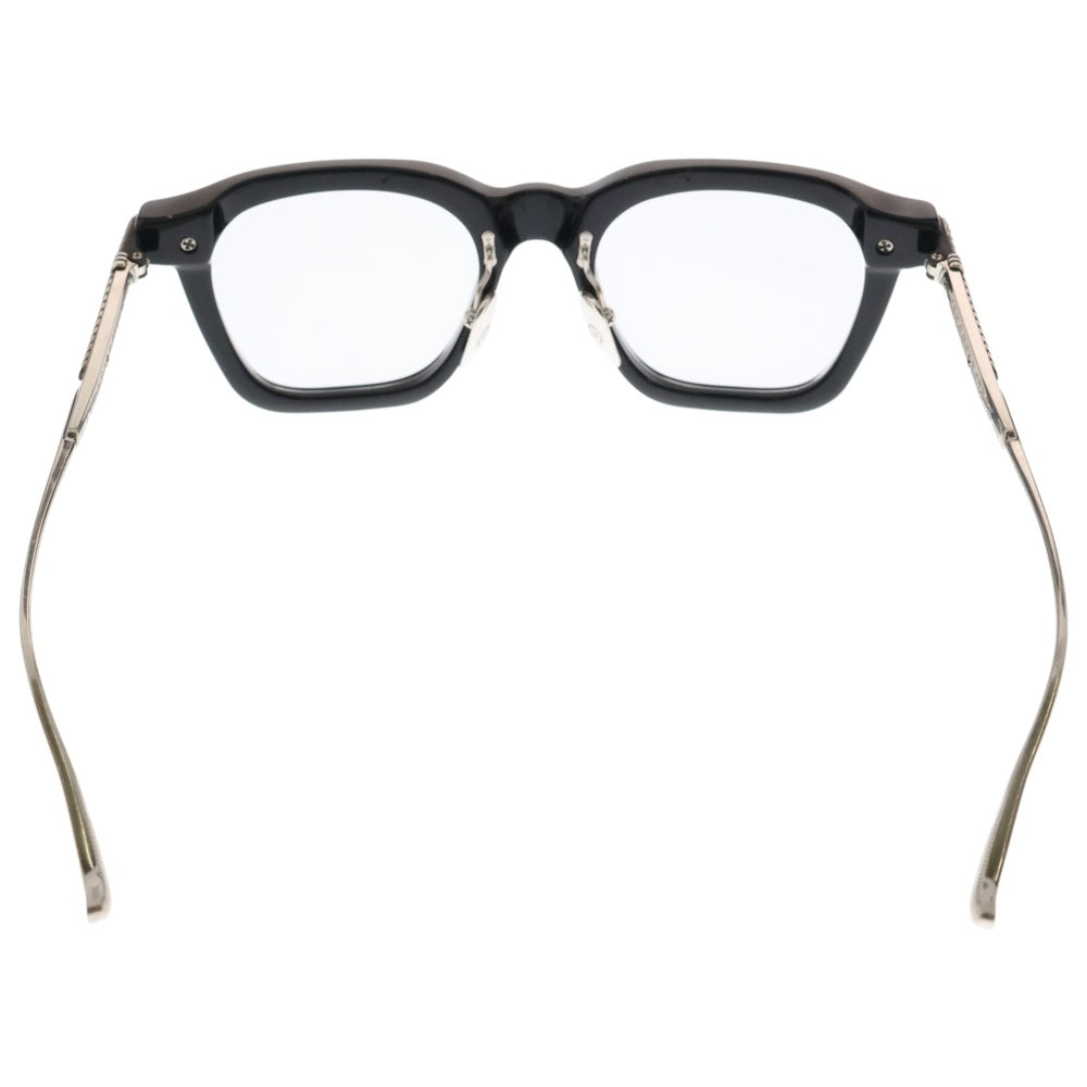 CHROME HEARTS(クロムハーツ) CUMPTION-A ウェリントン型 サングラス メガネ アイウェア ブラック/シルバー