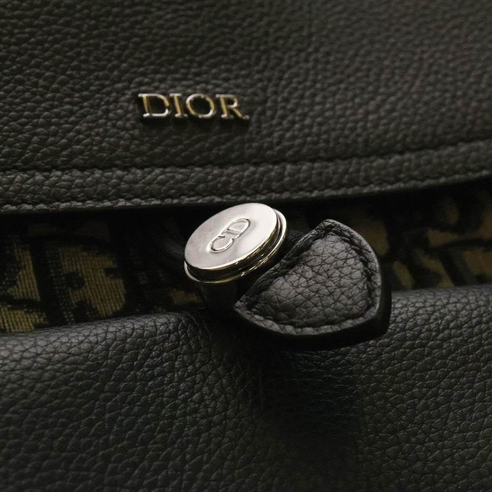 Christian Dior(クリスチャンディオール) SADDLE BACKPACK サドル バックパック リュック キャンバス ネイビー 21BO0272