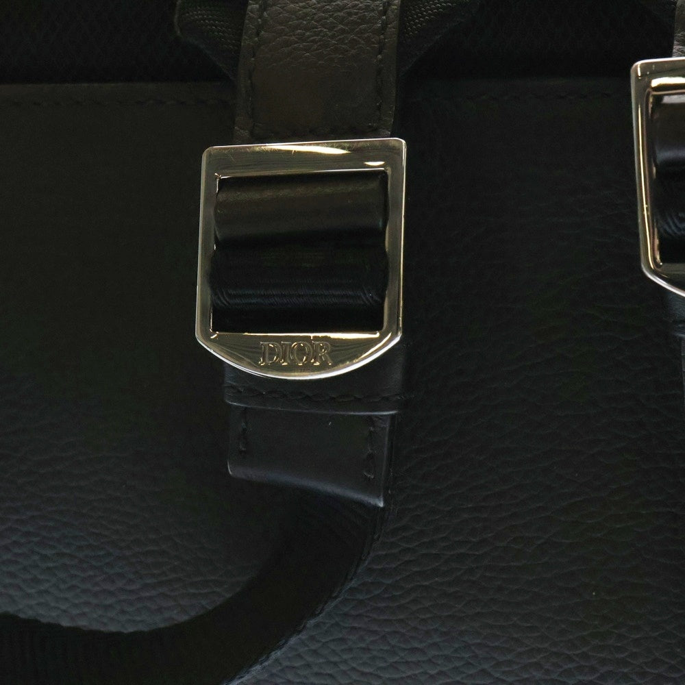 Christian Dior(クリスチャンディオール) SADDLE BACKPACK サドル バックパック リュック キャンバス ネイビー 21BO0272