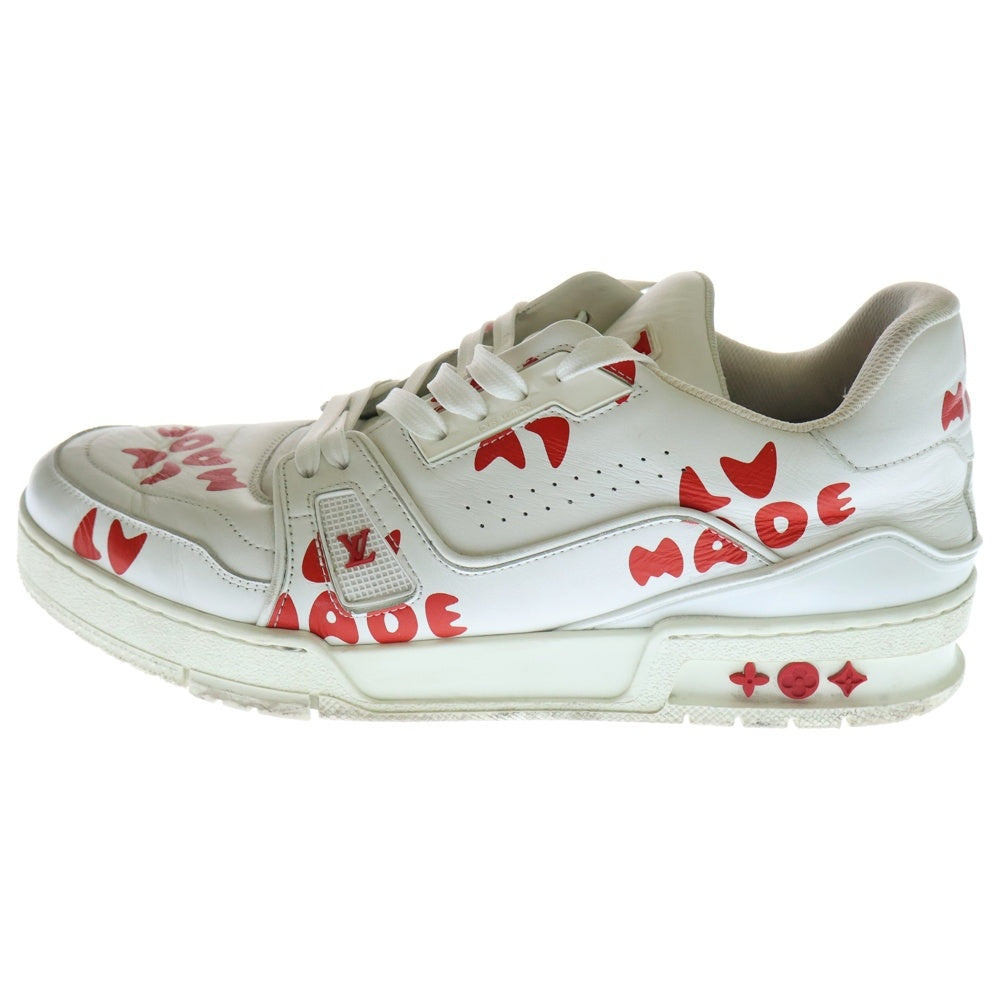 LOUIS VUITTON(ルイヴィトン) ×NIGO LV MADE LVトレイナーライン ローカットスニーカー シューズ ホワイト