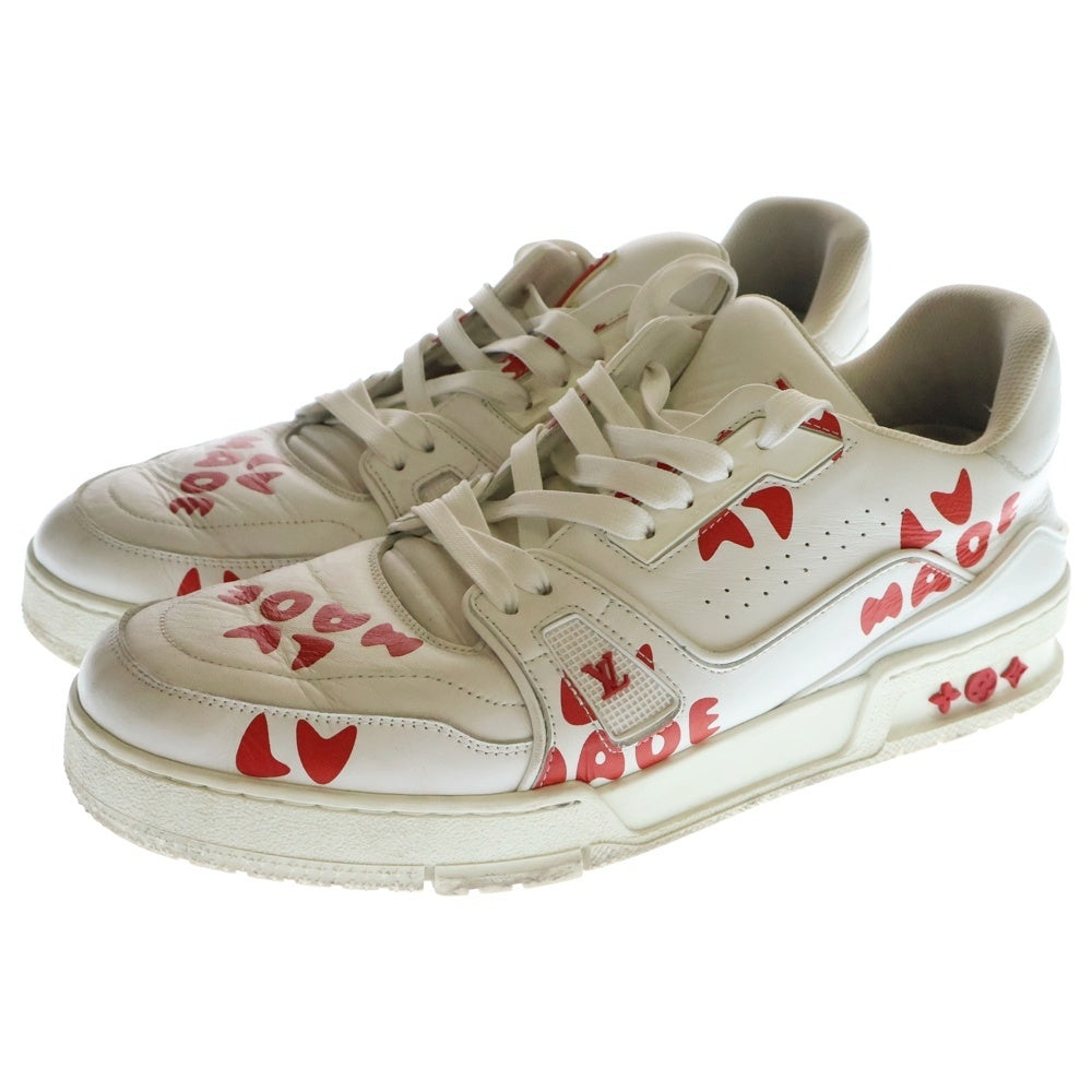 LOUIS VUITTON(ルイヴィトン) ×NIGO LV MADE LVトレイナーライン ローカットスニーカー シューズ ホワイト