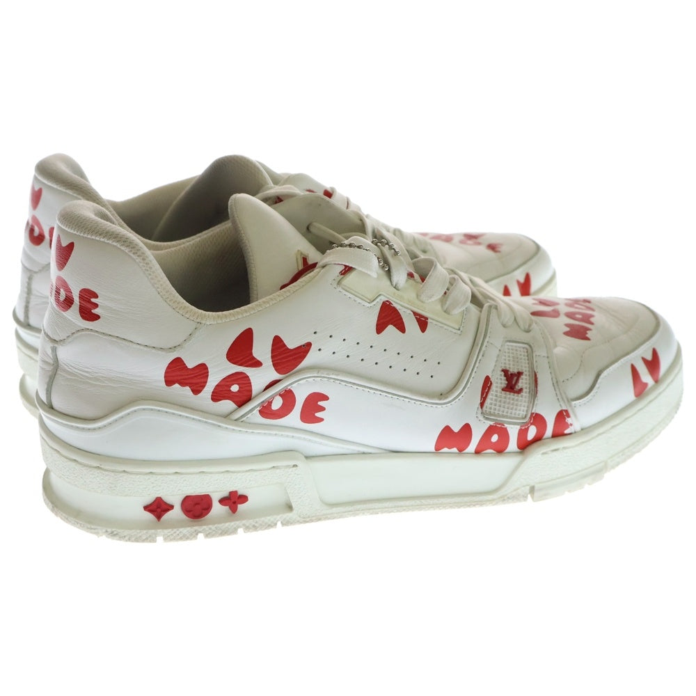 LOUIS VUITTON(ルイヴィトン) ×NIGO LV MADE LVトレイナーライン ローカットスニーカー シューズ ホワイト