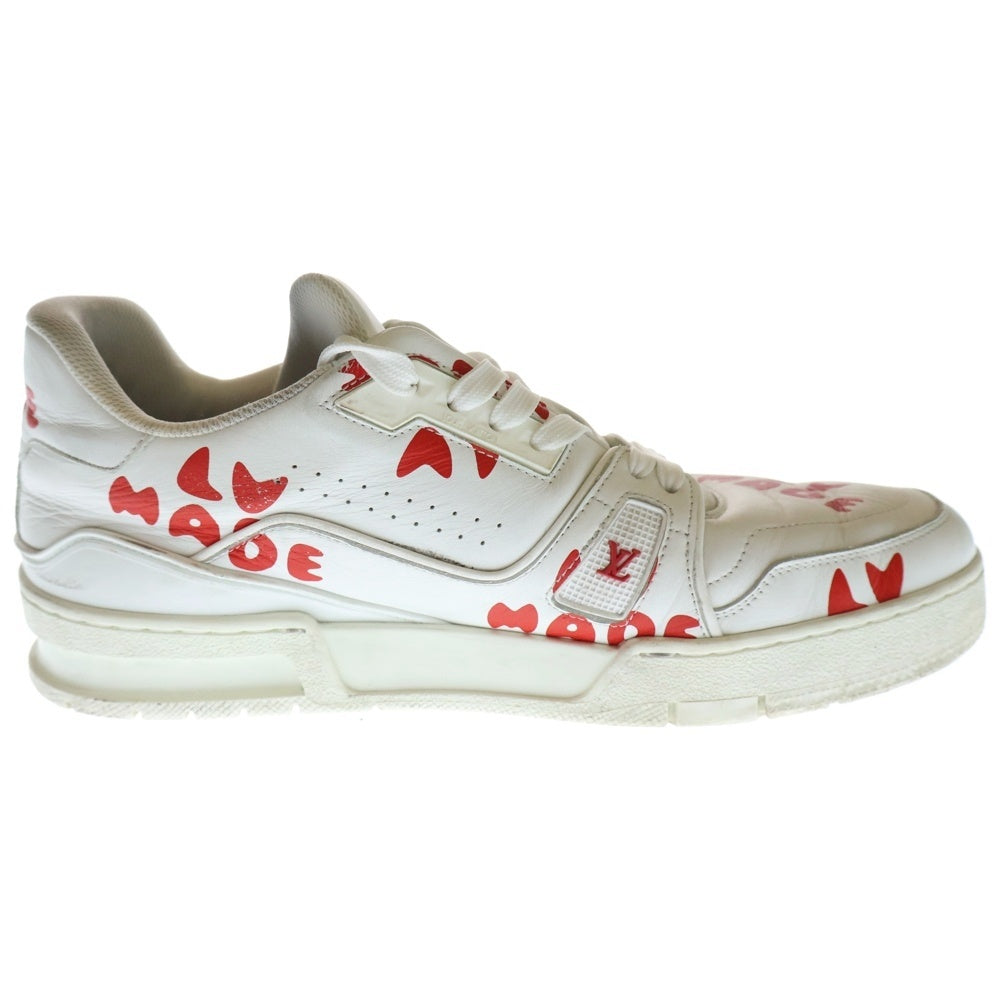 LOUIS VUITTON(ルイヴィトン) ×NIGO LV MADE LVトレイナーライン ローカットスニーカー シューズ ホワイト