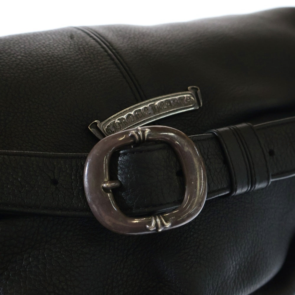 CHROME HEARTS(クロムハーツ) #1 SNAT PACK スナットパック ダガージップ ガンスリンガーベルト レザーウエストバッグ ブラック BCA378