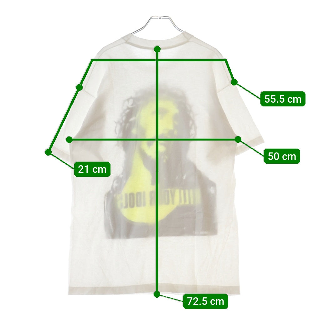 VINTAGE(ヴィンテージ) 80s KILL YOUR IDOL TEE キル・ユア・アイドルス フロントプリント半袖Tシャツ カットソー ホワイト