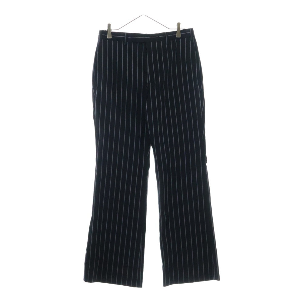 LITTLEBIG(リトルビッグ) Stripe Flare Trousers ストライプ フレアトラウザーパンツ ブラック LB201-PT08