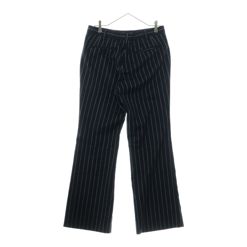 LITTLEBIG(リトルビッグ) Stripe Flare Trousers ストライプ フレアトラウザーパンツ ブラック LB201-PT08