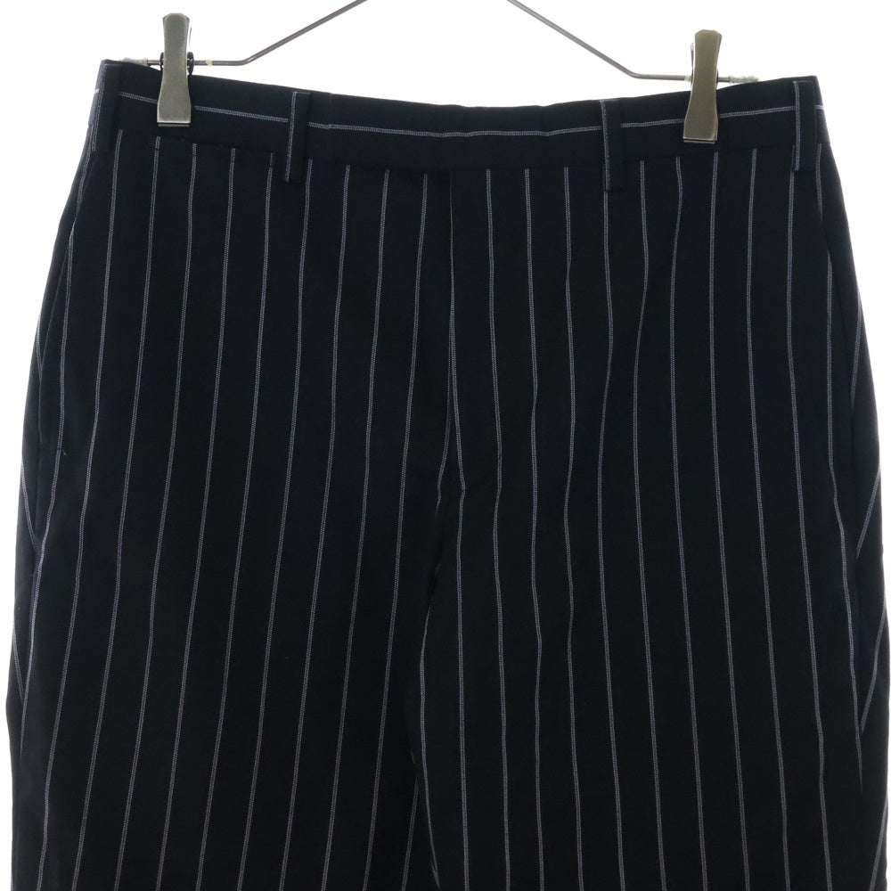 LITTLEBIG(リトルビッグ) Stripe Flare Trousers ストライプ フレアトラウザーパンツ ブラック LB201-PT08