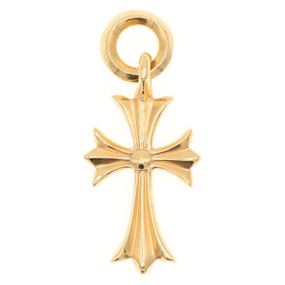 CHROME HEARTS(クロムハーツ) 22K TINY CH CROSS タイニーCHクロス ペンダントトップ ゴールド BCA051