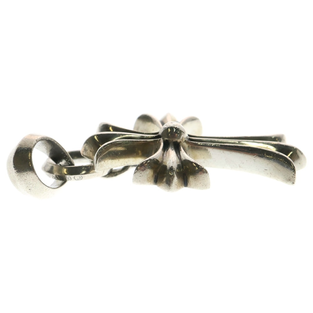 CHROME HEARTS(クロムハーツ) CH CRS SML W/BALE Wベイル スモールCHクロス ペンダントトップ シルバー BCA218
