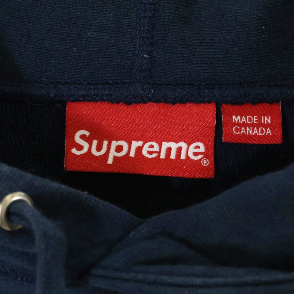 SUPREME(シュプリーム) 15ss supreme Larry Clark KIDS 40 Oz. Hooded Sweatshirt ラリークラーク キッズ プルオーバーパーカー フーディー ネイビー