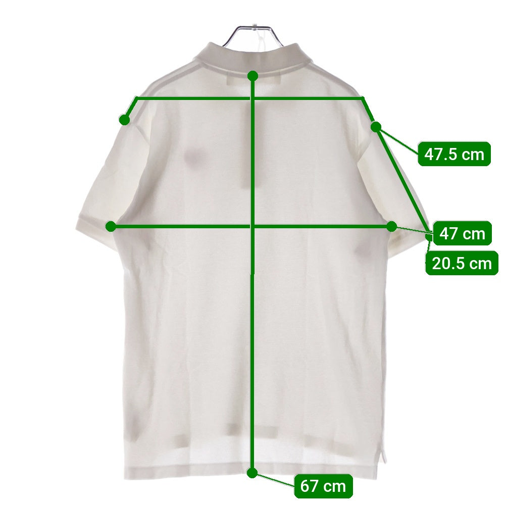 PLAY COMME des GARCONS(プレイコムデギャルソン) Red Heart Polo Shirt レッドハート ポロシャツ カットソー ホワイト AZ-T006