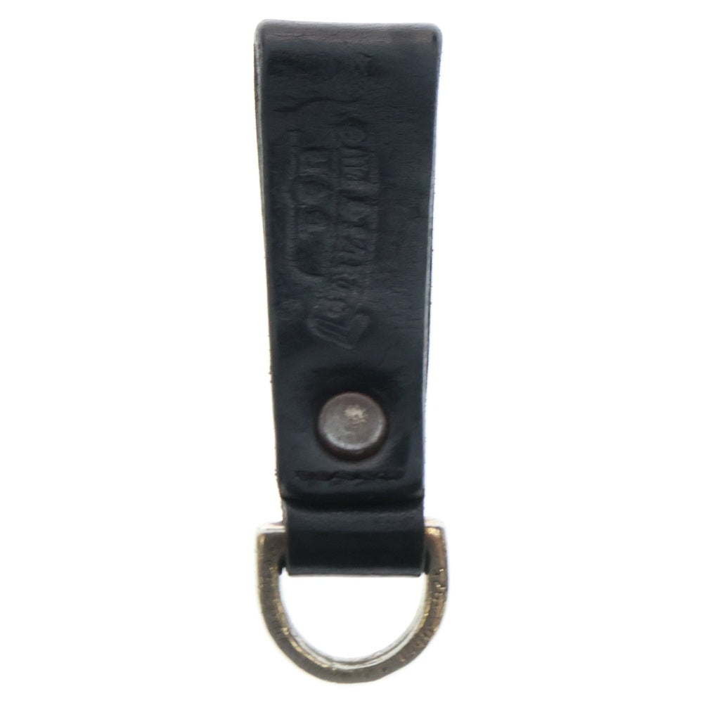 CHROME HEARTS(クロムハーツ) BELT LOOP D RING Dリング クロスボールベルトループ ブラック/シルバー BCA415