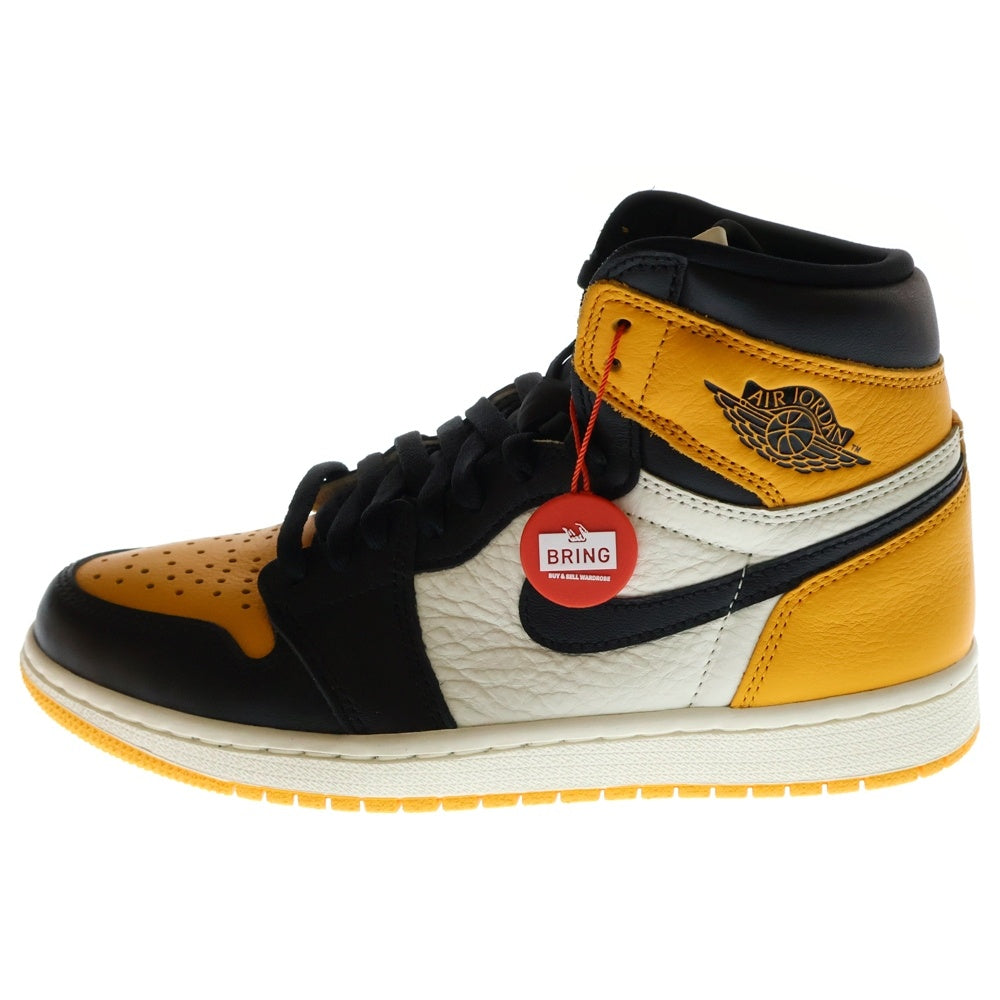 NIKE(ナイキ) AIR JORDAN 1 RETRO HIGH OG Taxi 555088-711 エアジョーダン 1 レトロ タクシー ハイカットスニーカー シューズ イエロー/ブラック US8/26cm