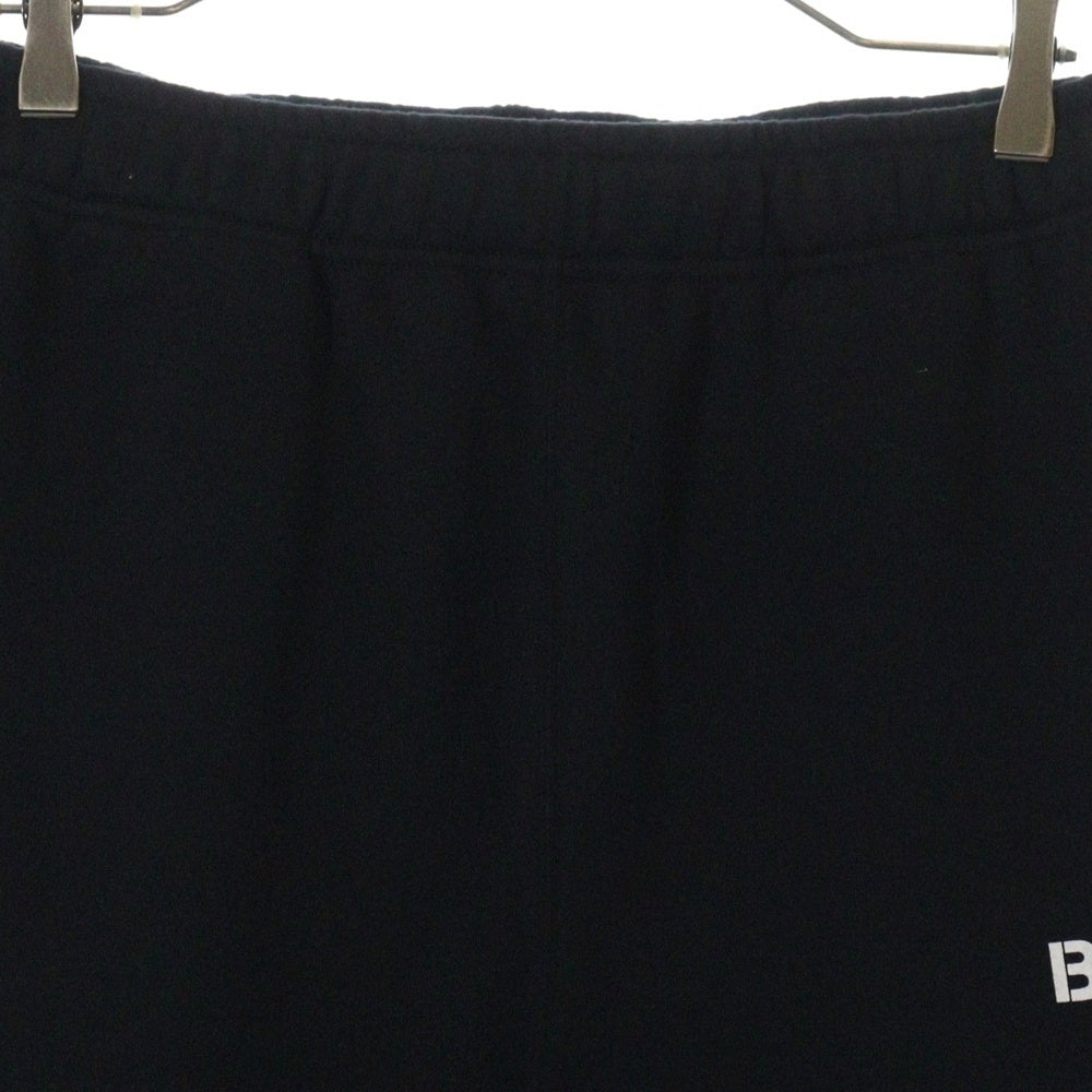 A BATHING APE(アベイシングエイプ) BAPE プリントロゴスウェットパンツ トラウザー ブラック 001GDL201010H