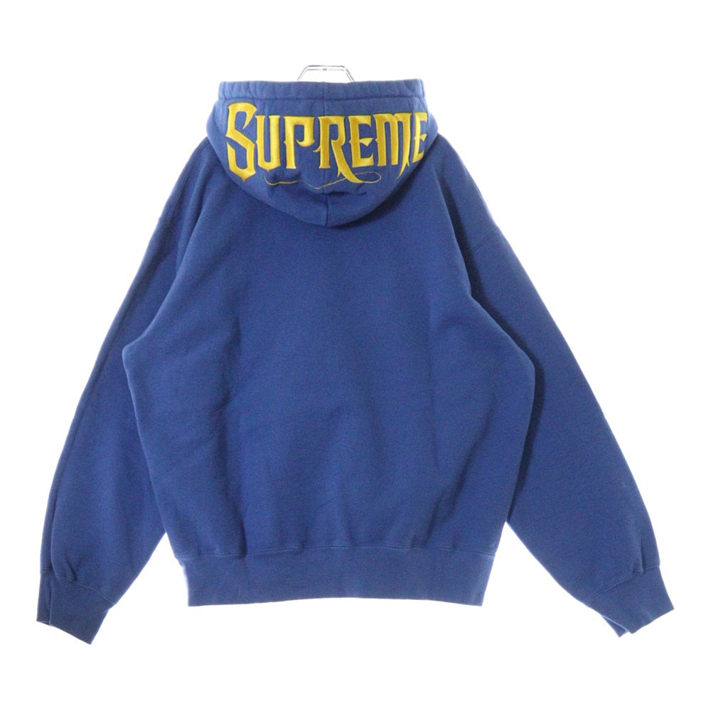 SUPREME(シュプリーム) 24AW Mister Cartoon Zip Up Hooded Sweatshirt ミスターカートゥーン ジップ アップ スウェットパーカー ブルー