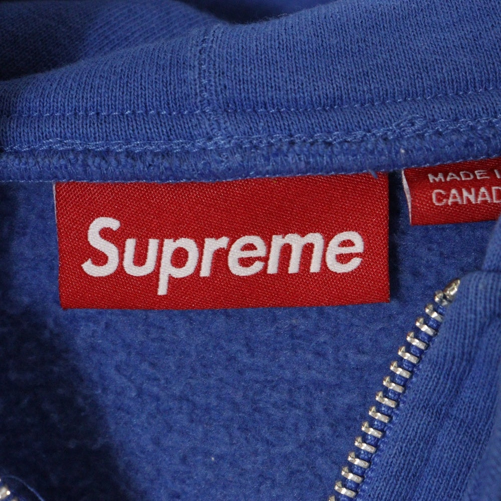 SUPREME(シュプリーム) 24AW Mister Cartoon Zip Up Hooded Sweatshirt ミスターカートゥーン ジップ アップ スウェットパーカー ブルー