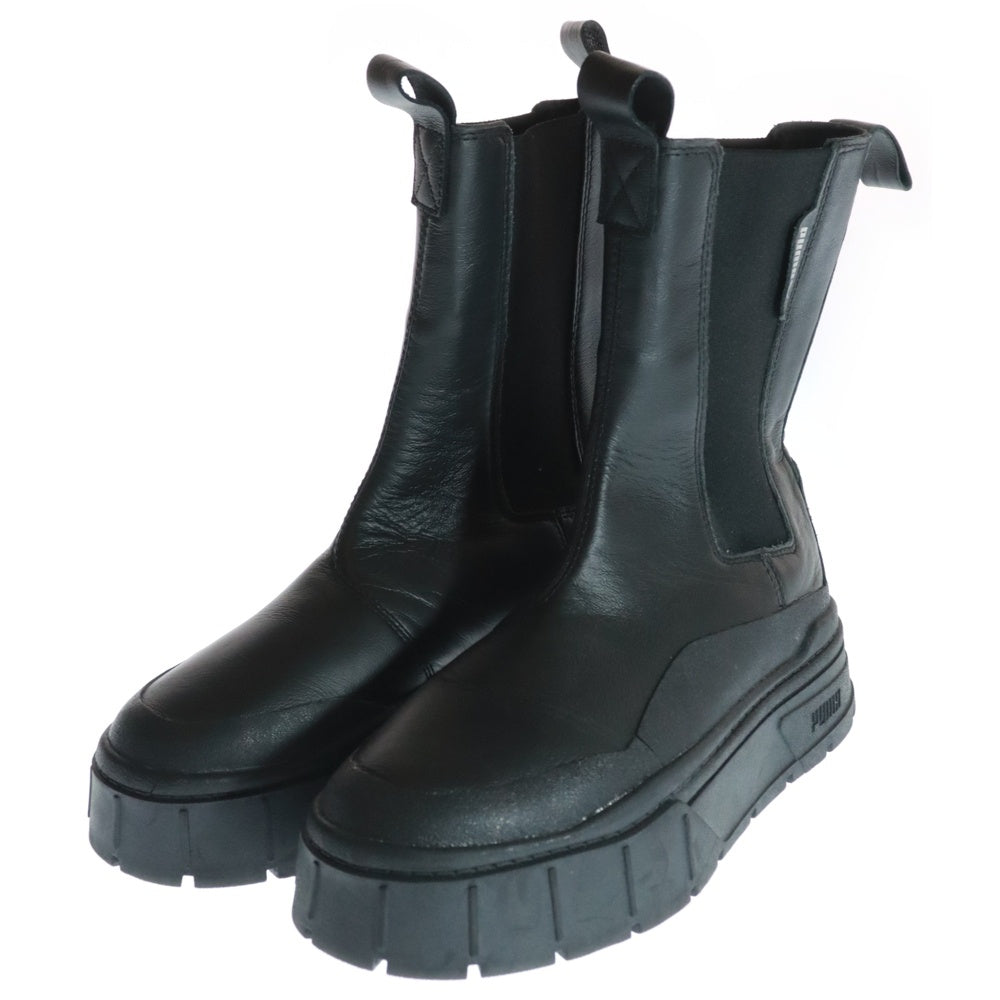 PUMA(プーマ) MAYZE STACK CHELSEA WNS サイドゴアブーツ ブラック 386272-06 レディース